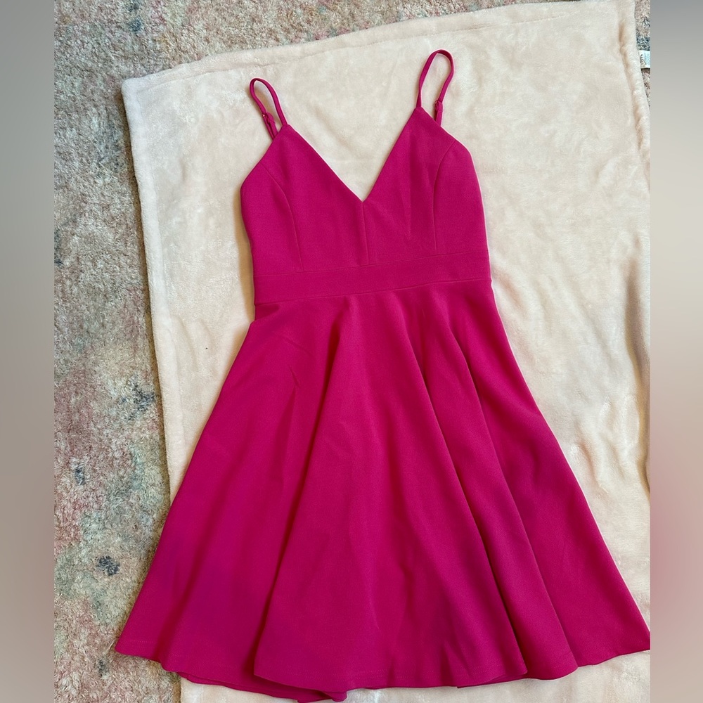 Pink dress